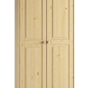 Solid Wood Pantry Storage Cabinet, Freestanding Kitchen Cupboard, Closet with Shelves