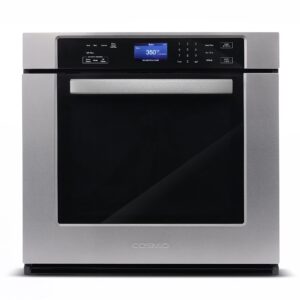30 in. 5 cu. ft. Single Electric Wall Oven with True European Convection and Self Cleaning in Stainless Steel
