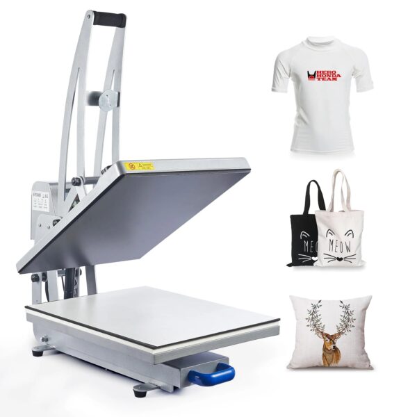 Heat Press Machine 16x20 Auto Open Clamshell T Shirt Press for Clothes Bags More - Image 3