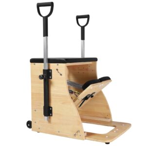 Pilates Chair, Pilates Reformer Machine for Home, Stability Pilates Pro Chair Equipment, Yoga Pilates Fitness Trainer